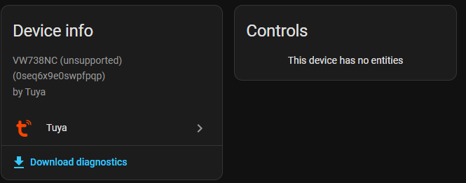dishwasher HA official Tuya integration