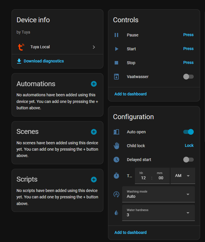 ha setup local Tuya entities